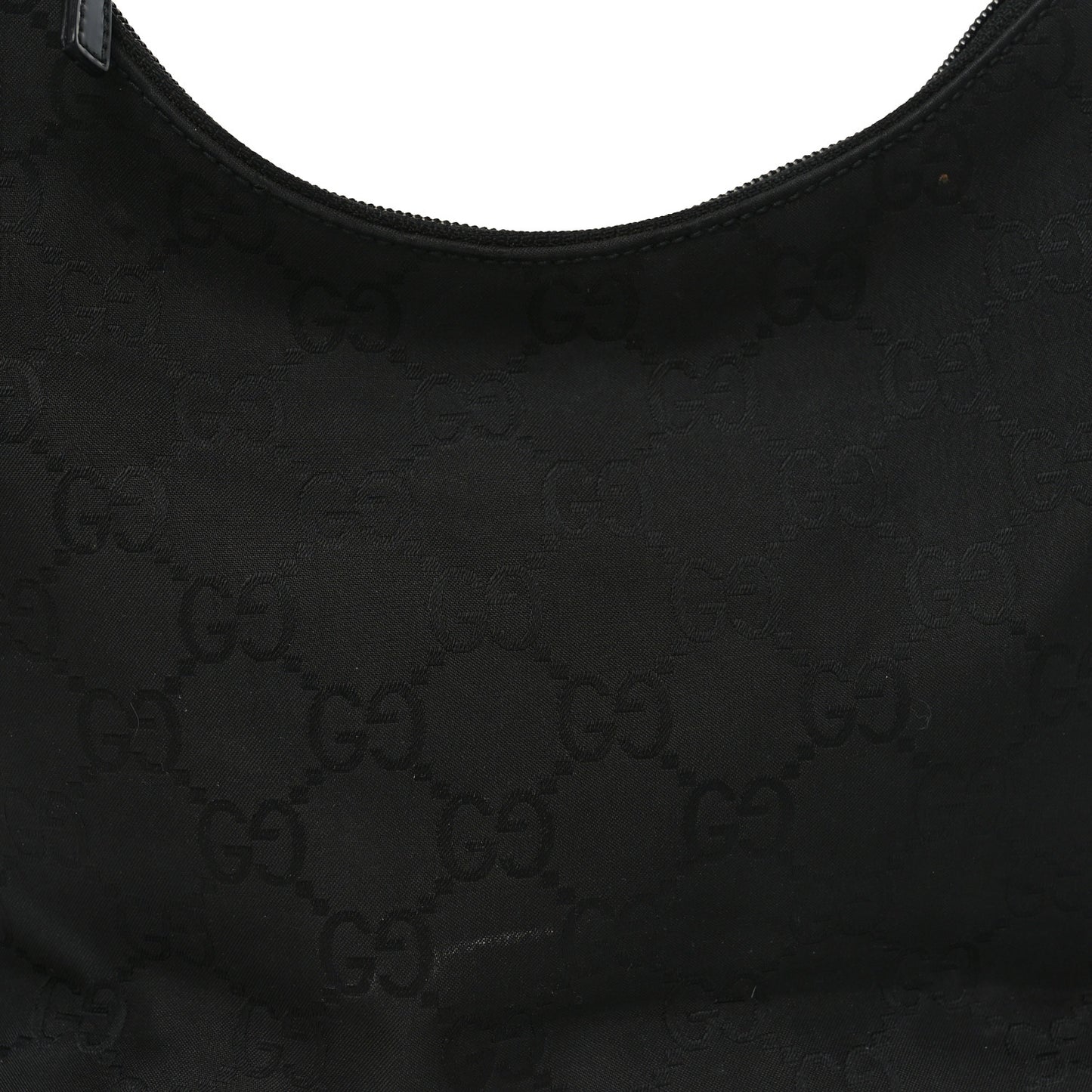Nylon Monogram Small Hobo Black