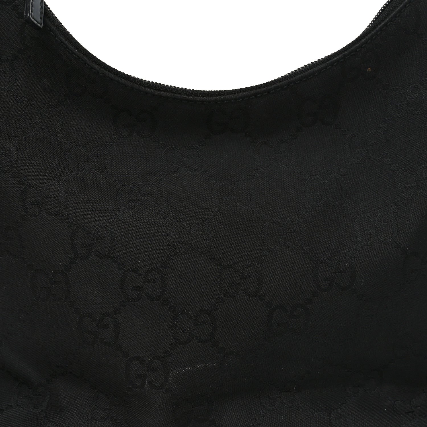 Gucci Nylon Monogram Small Hobo Black 8 of 10