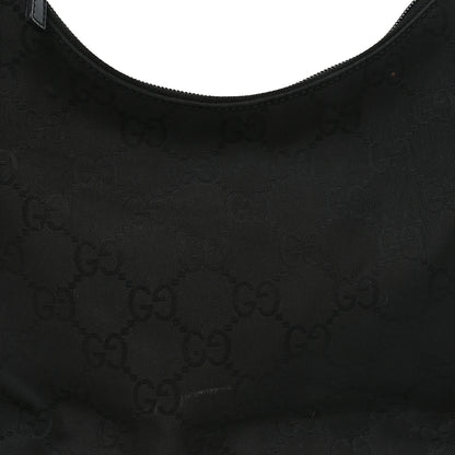 Gucci Nylon Monogram Small Hobo Black 8 of 10