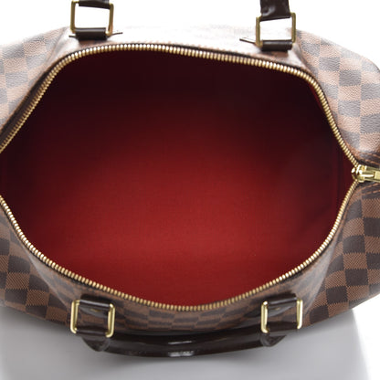 Louis Vuitton Damier Ebene Speedy 35 5 of 9