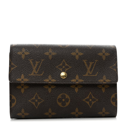 Louis Vuitton Monogram Porte Tresor Etui Papiers Wallet 1 of 8