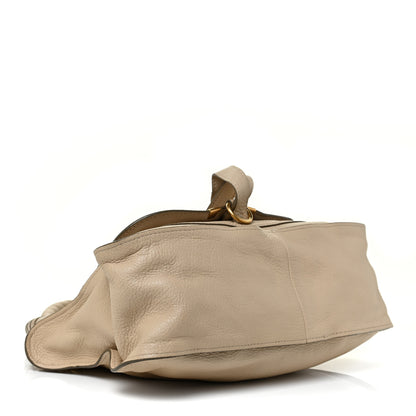 Chloe Calfskin Medium Marcie Satchel Angora Beige 3 of 8