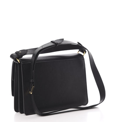 Burberry Grained Calfskin Albion TB Bag Black 3 of 10