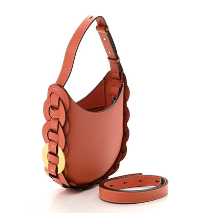 Chloe Small Grain Smooth Calfskin Small Darryl Hobo Sepia Brown 9 of 9