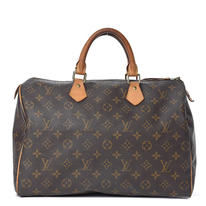 Louis Vuitton Monogram Speedy 35 1 of 17