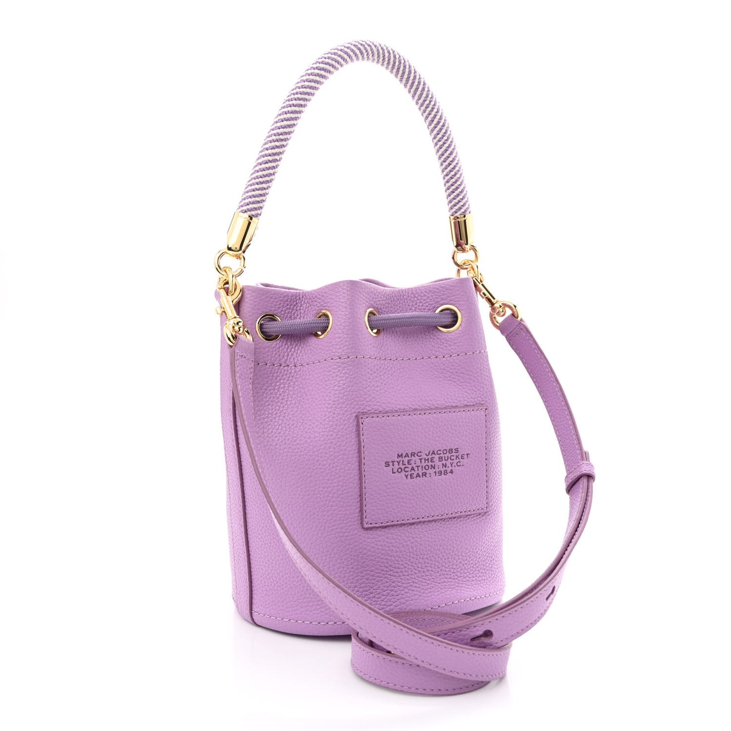 Grained Calfskin The Bucket Bag Regal Orchid