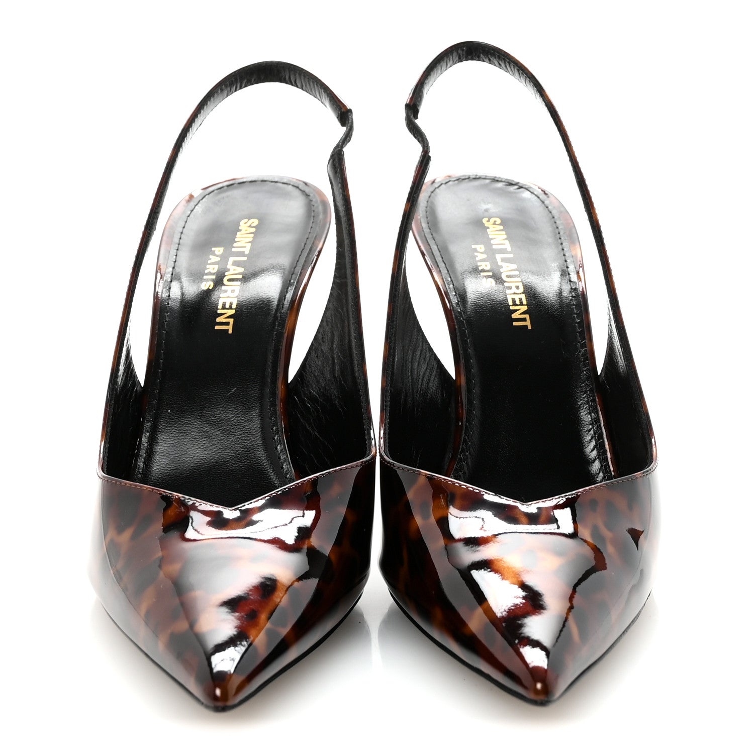 Saint Laurent Calfskin Anja 85 Pumps 36 Manto Naturale 5 of 19