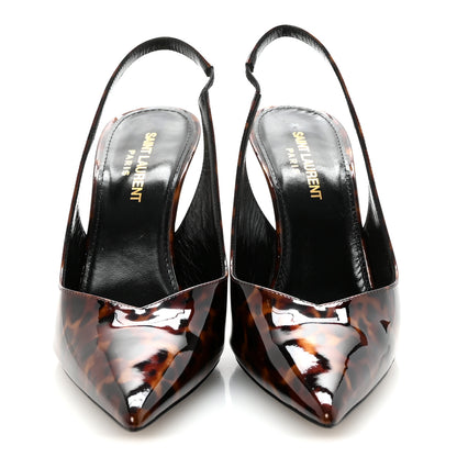 Saint Laurent Calfskin Anja 85 Pumps 36 Manto Naturale 5 of 19