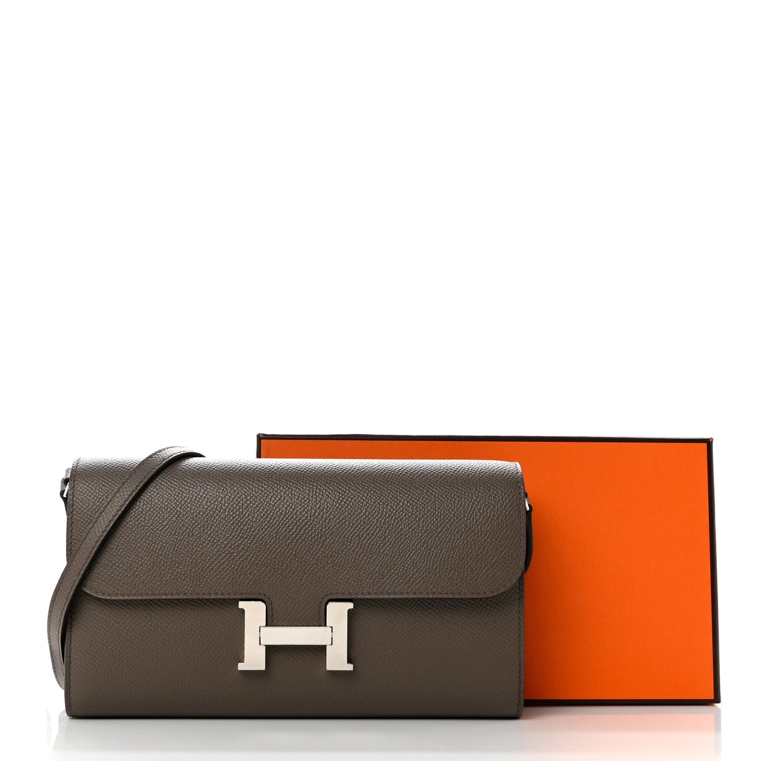 Hermes Epsom Constance Long To Go Wallet Etain 7 of 7