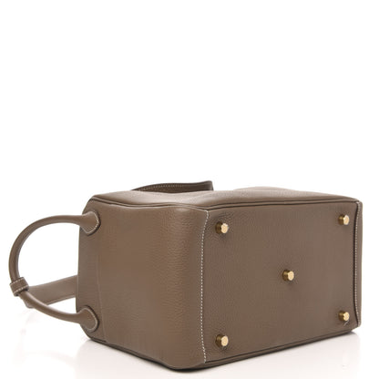 Hermes Taurillon Clemence Lindy 30 Etoupe 4 of 9