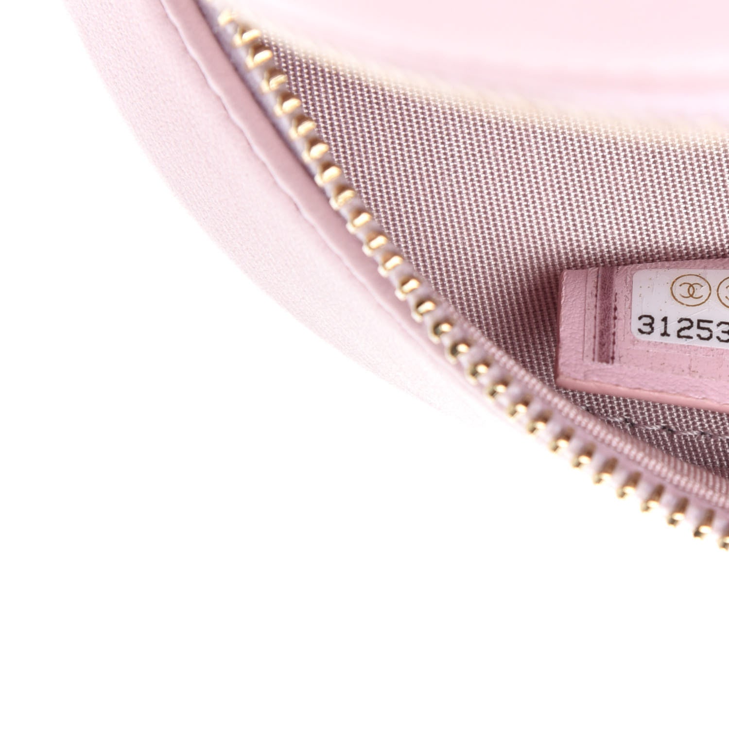 Chanel Calfskin Quilted Pearl Round Clutch With Chain Light Pink 9 of 11