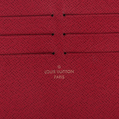 Louis Vuitton Calfskin Pochette Felicie Card Holder Insert Fuchsia 5 of 5