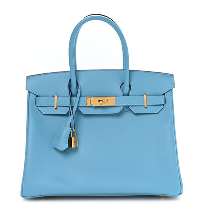 Hermes Epsom Birkin 30 Bleu Du Nord 1 of 11