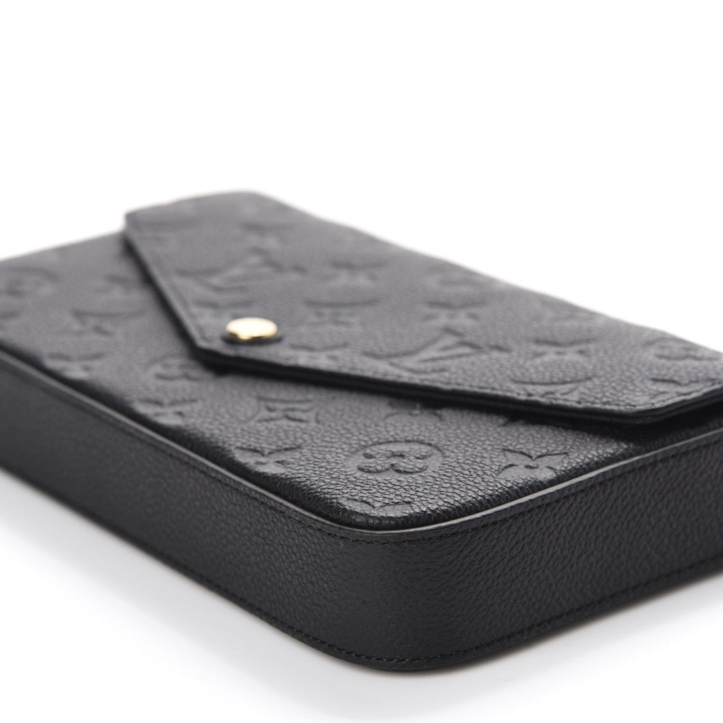 Empreinte Pochette Felicie Chain Wallet Black