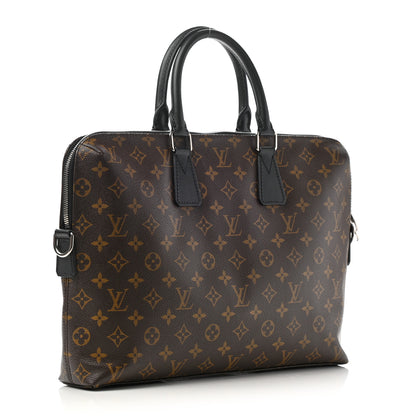 Louis Vuitton Monogram Macassar Porte-Documents Jour 3 of 7