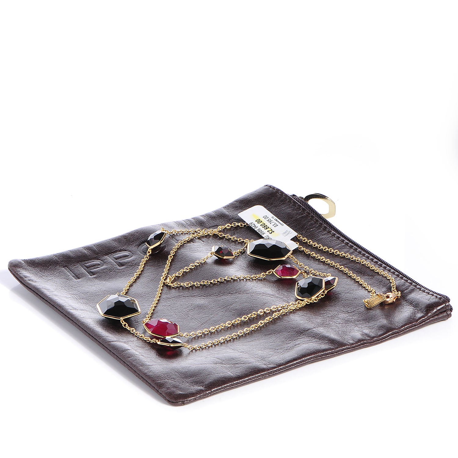 David Yurman IPPOLITA 18k Gold Rock Candy Long Necklace Black Onyx African Ruby Garnet 9 of 9