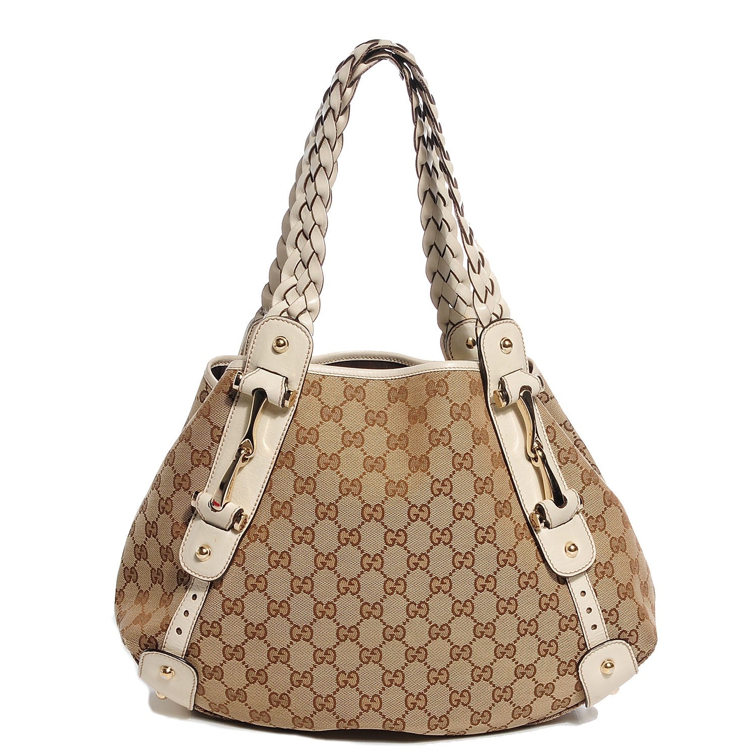 Gucci Monogram Small Pelham Shoulder Bag Off White 1 of 9