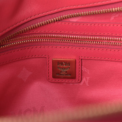 MCM Saffiano Nuovo Tote Pink 6 of 10