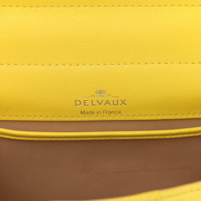 Delvaux Alligator Mini Brillant Satchel Citron 6 of 10