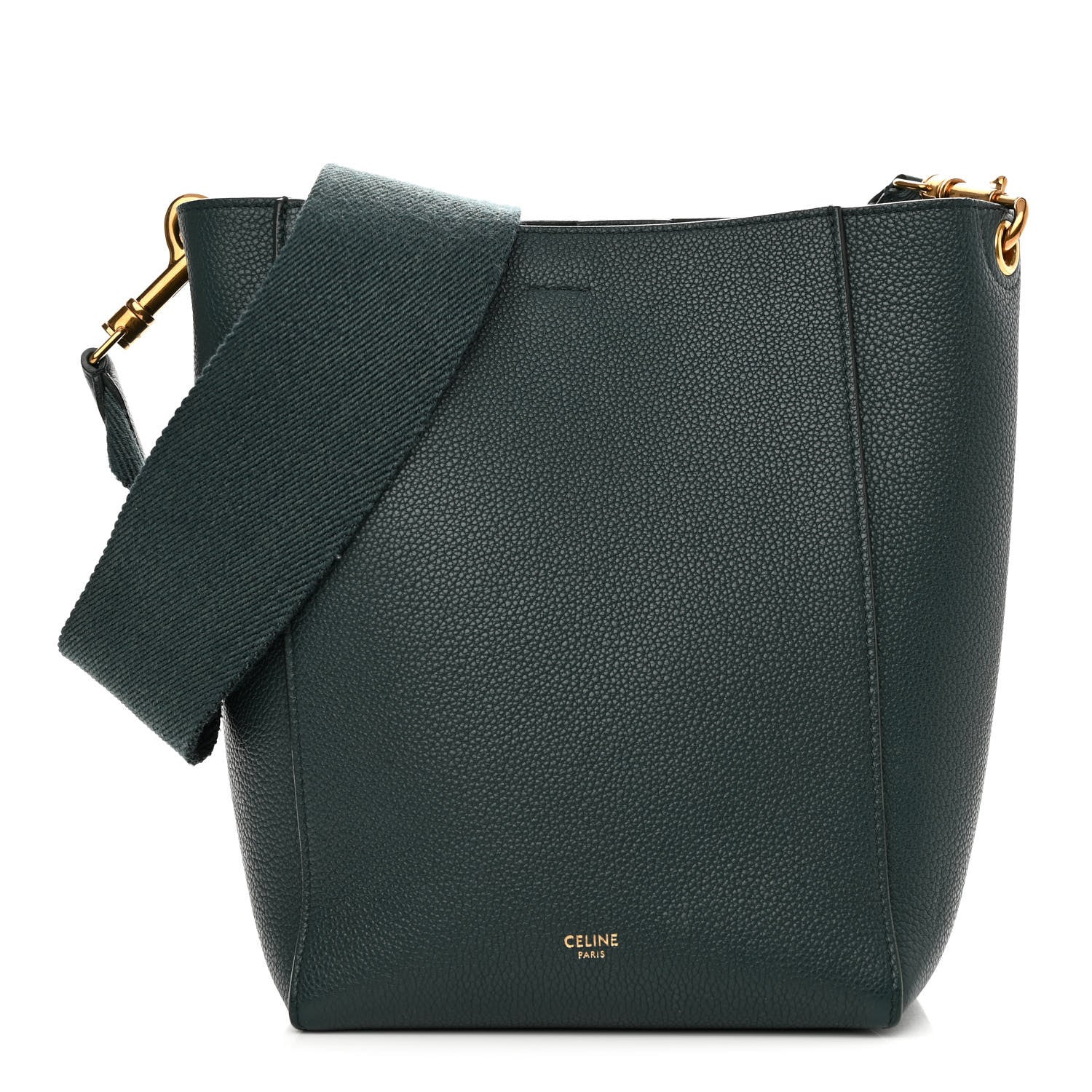 Celine Soft Grained Calfskin Small Sangle Bucket Bag Amazone 1 of 12