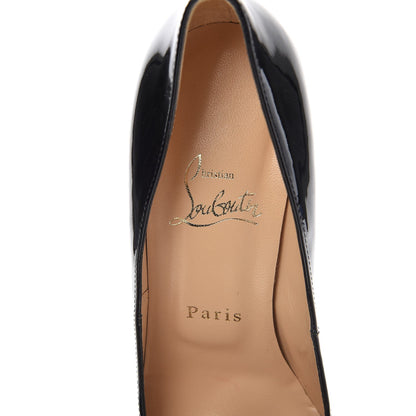 Christian Louboutin Patent Decollete 868 100 Pumps 38.5 Black 7 of 8