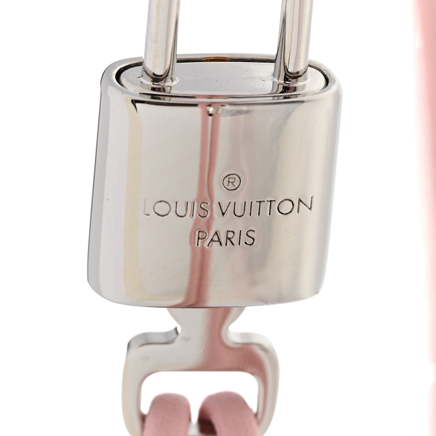 Louis Vuitton Monogram LV Padlock Bracelet 17 Pink 4 of 5
