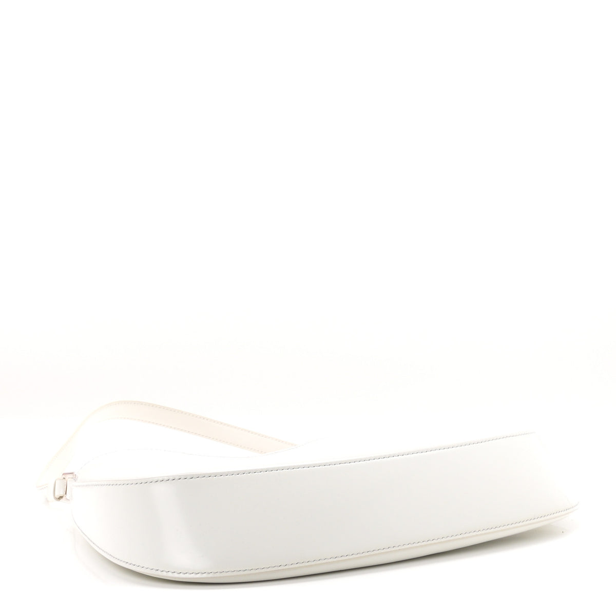 Prada Spazzolato Cleo Shoulder Bag White 4 of 10