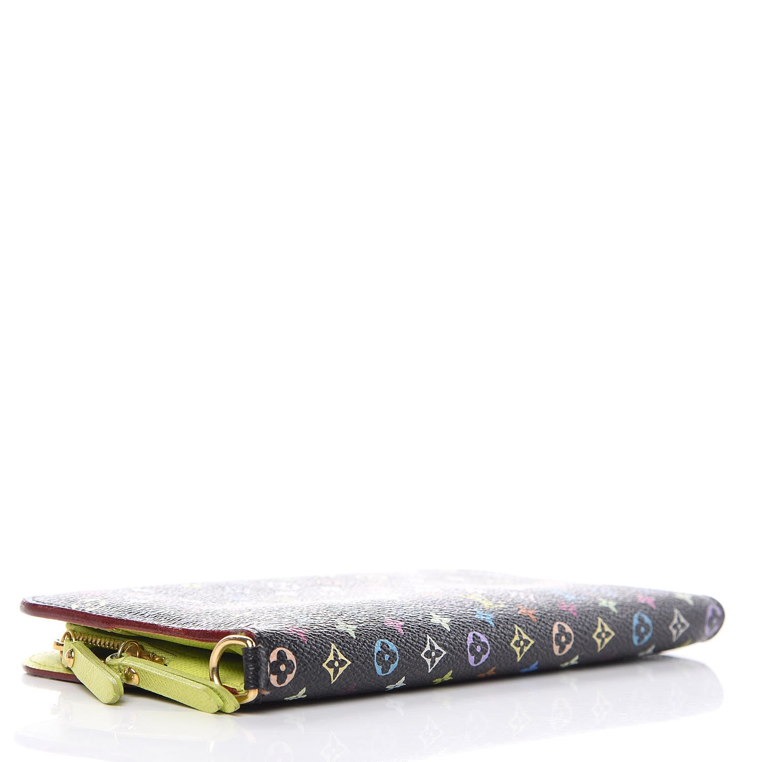 Louis Vuitton Monogram Multicolor Insolite Wallet Black Pistache 4 of 10