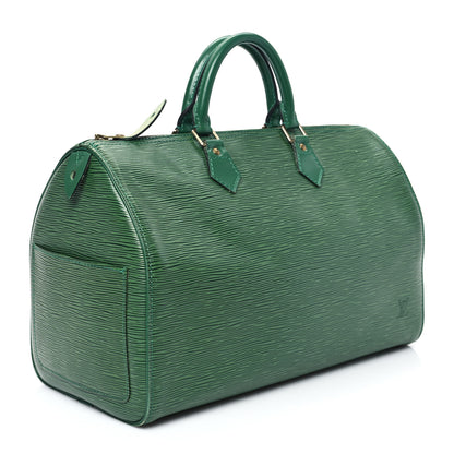 Louis Vuitton Epi Speedy 35 Borneo 3 of 11