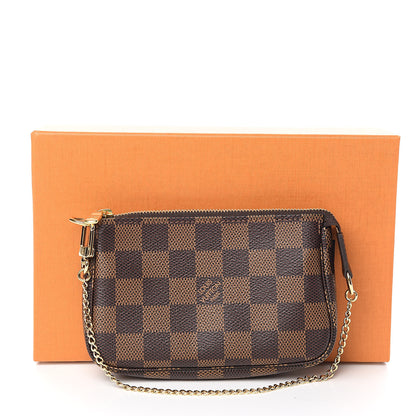Louis Vuitton Damier Ebene Mini Pochette Accessories 8 of 8