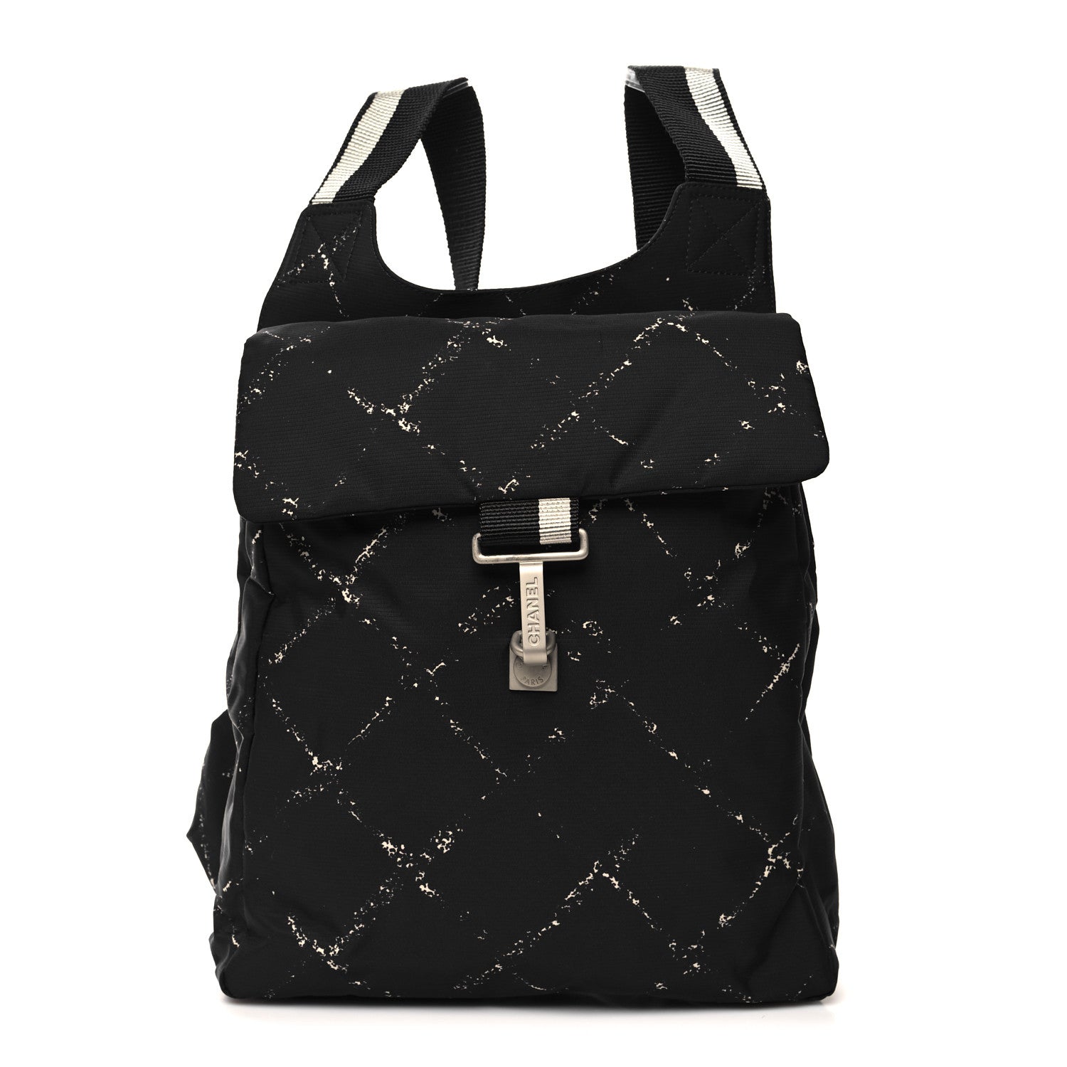 Chanel Nylon Travel Backpack Black 1 of 10