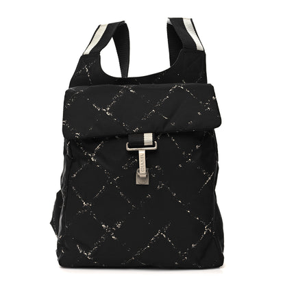 Chanel Nylon Travel Backpack Black 1 of 10