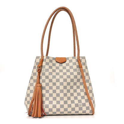 Louis Vuitton Damier Azur Propriano Rose Ballerine 1 of 10