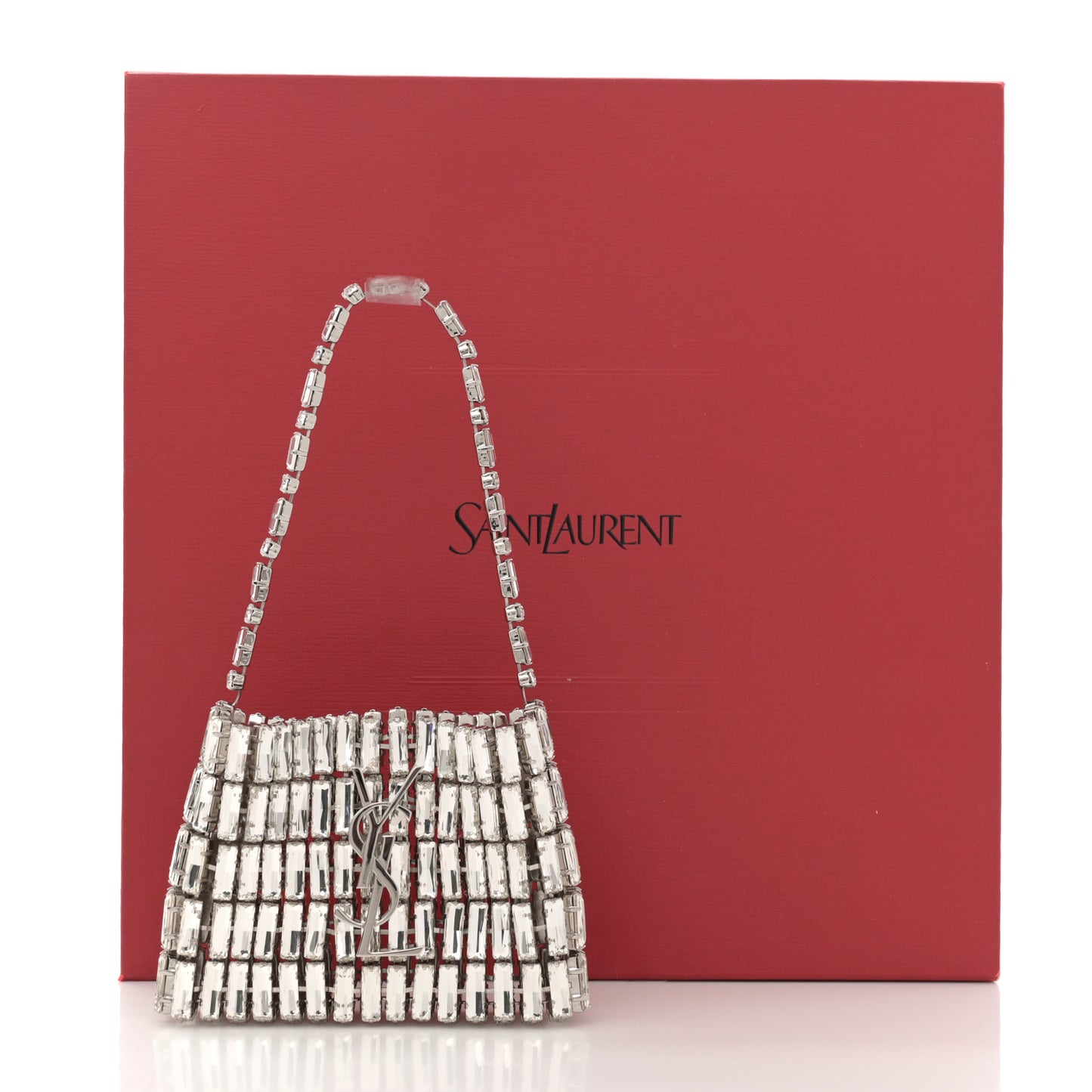 Crystal Micro Evening Bag Mirror