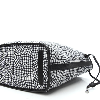 MCM Visetos Medium Liz Reversible Shopper Tote Black 12 of 13