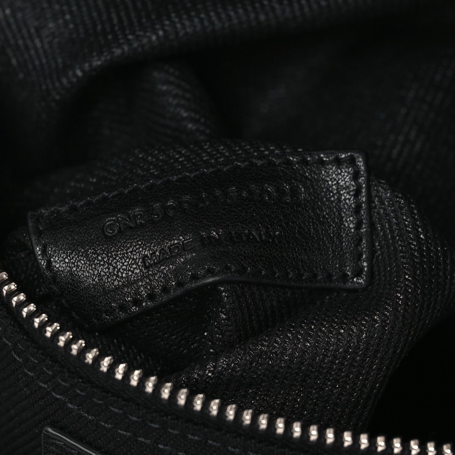 Saint Laurent Linen Calfskin Rive Gauche Tote Black 7 of 12