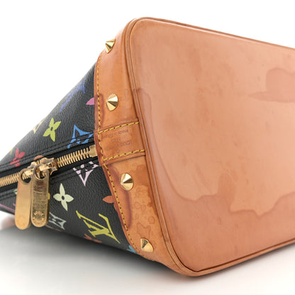 Louis Vuitton Monogram Multicolor Alma Black 9 of 14