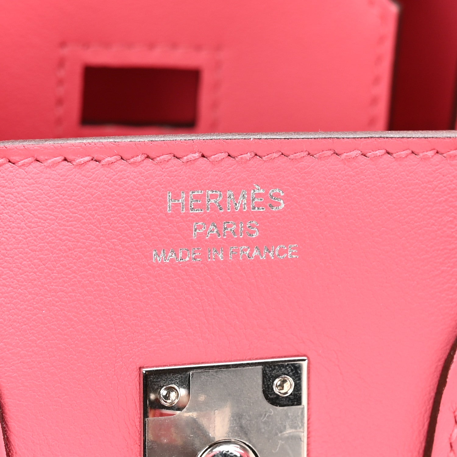 Hermes Swift Birkin 25 Rose Azalee 6 of 11
