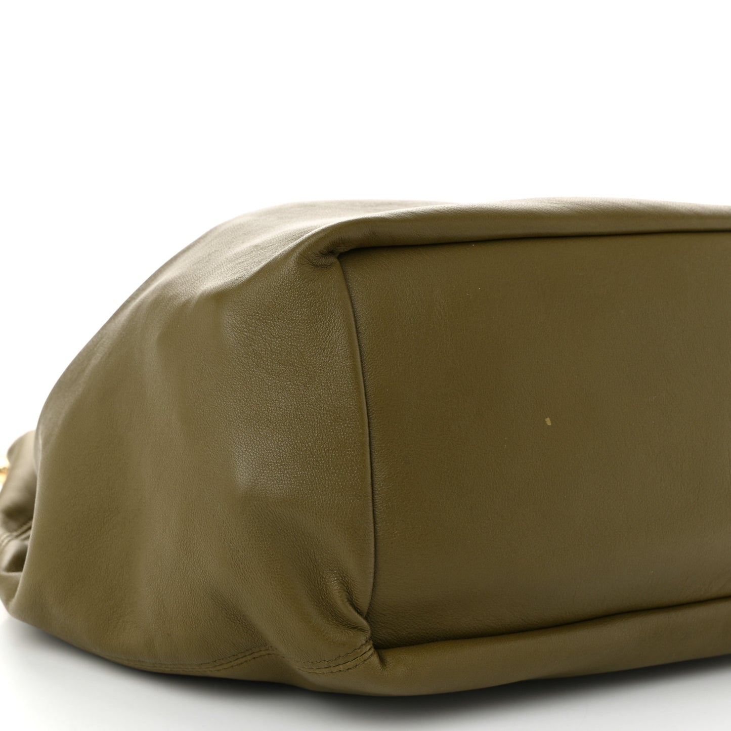 Nappa Medium Squeeze Bag Olive