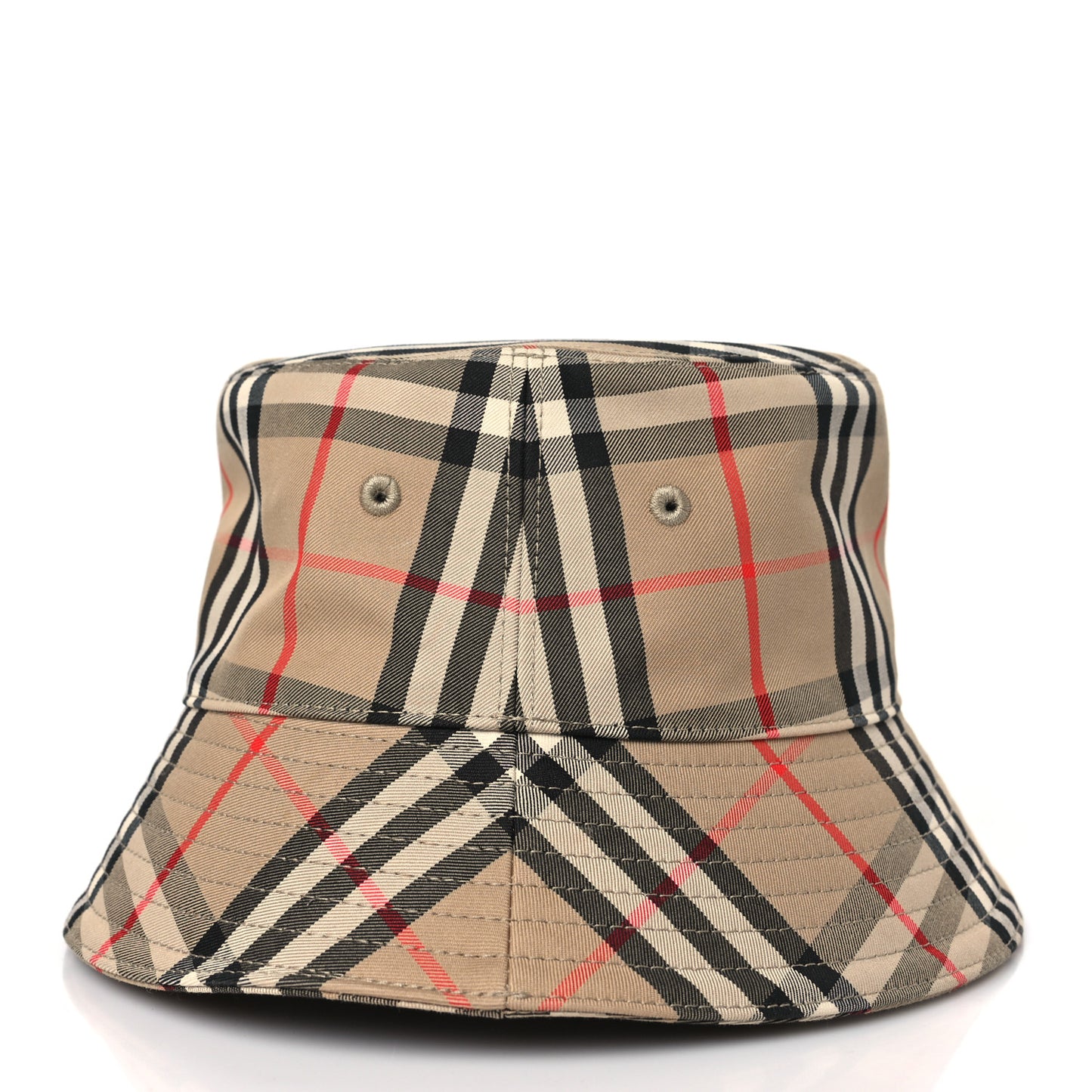 Technical Cotton Vintage Check Bucket Hat M Archive Beige