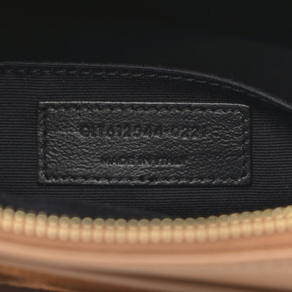 Saint Laurent Suede Matelasse Monogram Lou Camera Bag Cinnamon 7 of 10