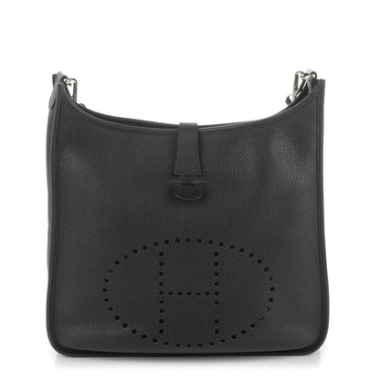 Hermes Taurillon Clemence Evelyne III GM Black 1 of 7