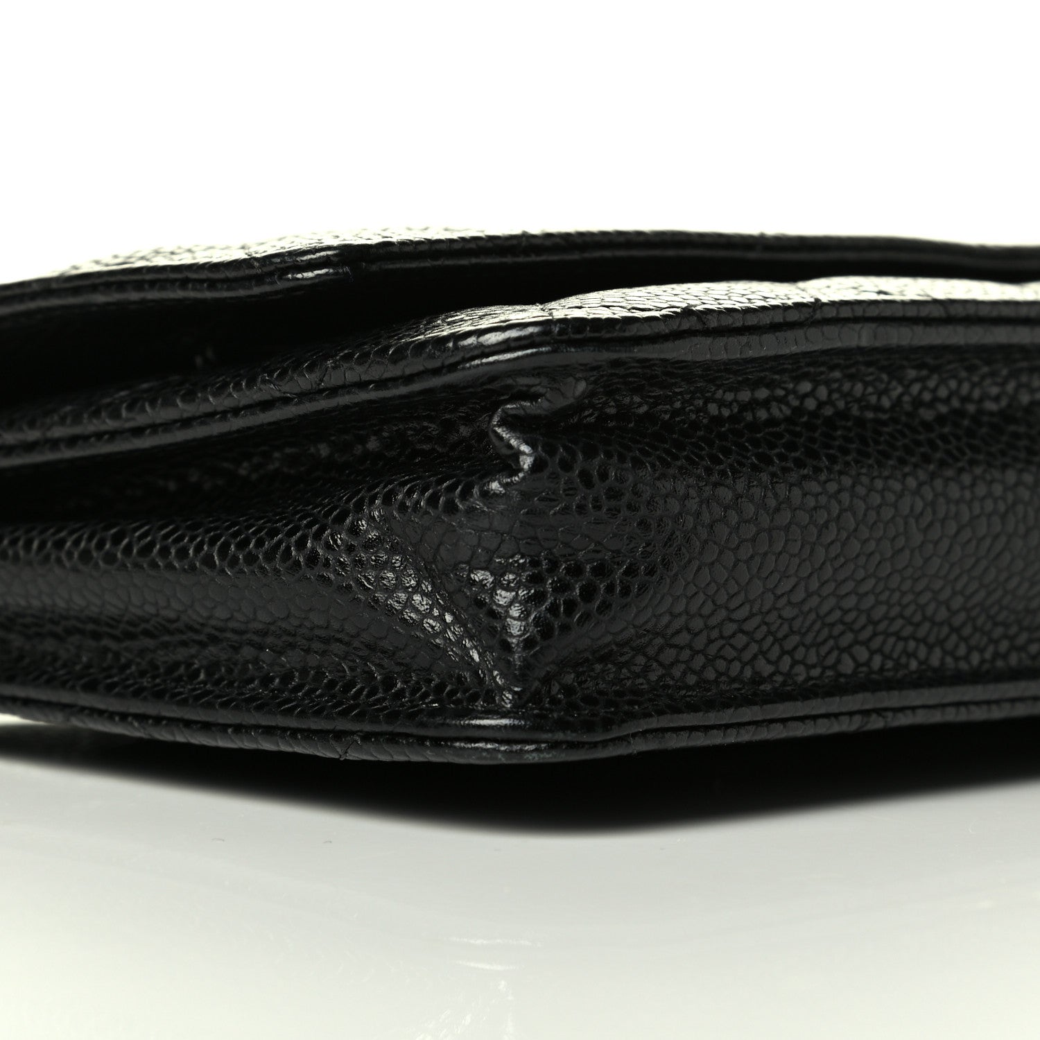 Chanel Caviar Quilted Wallet On Chain WOC Black 5 of 7