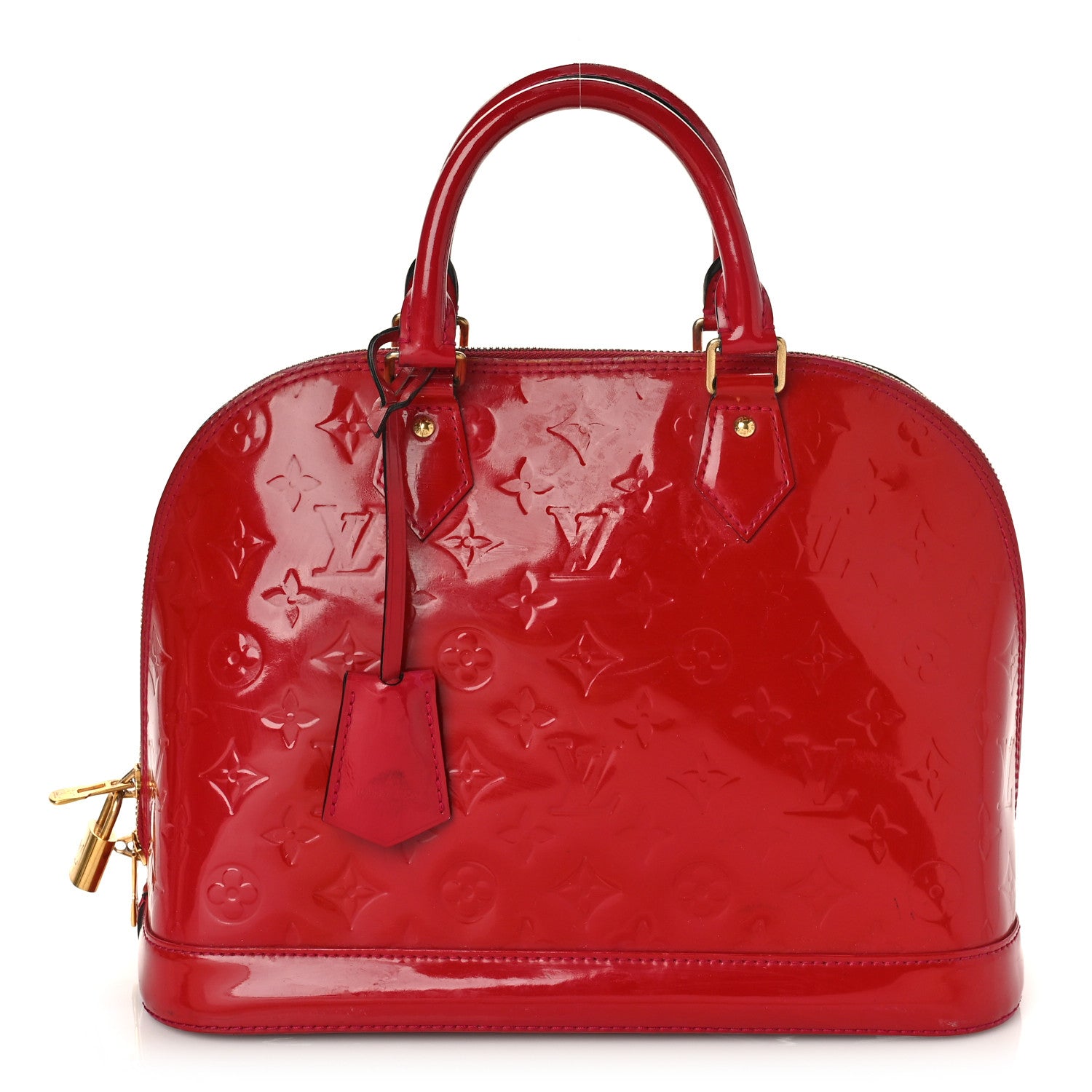 Louis Vuitton Vernis Alma PM Pomme D'Amour 1 of 12