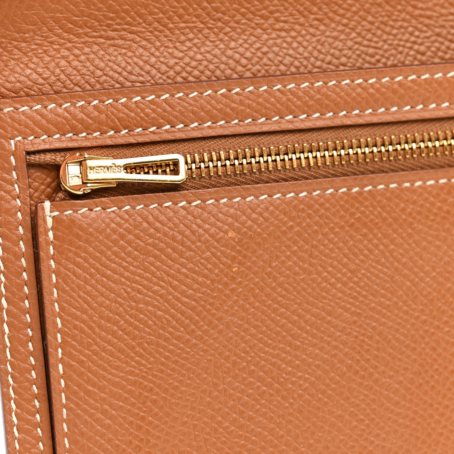 Epsom Bearn Gusset Wallet Gold