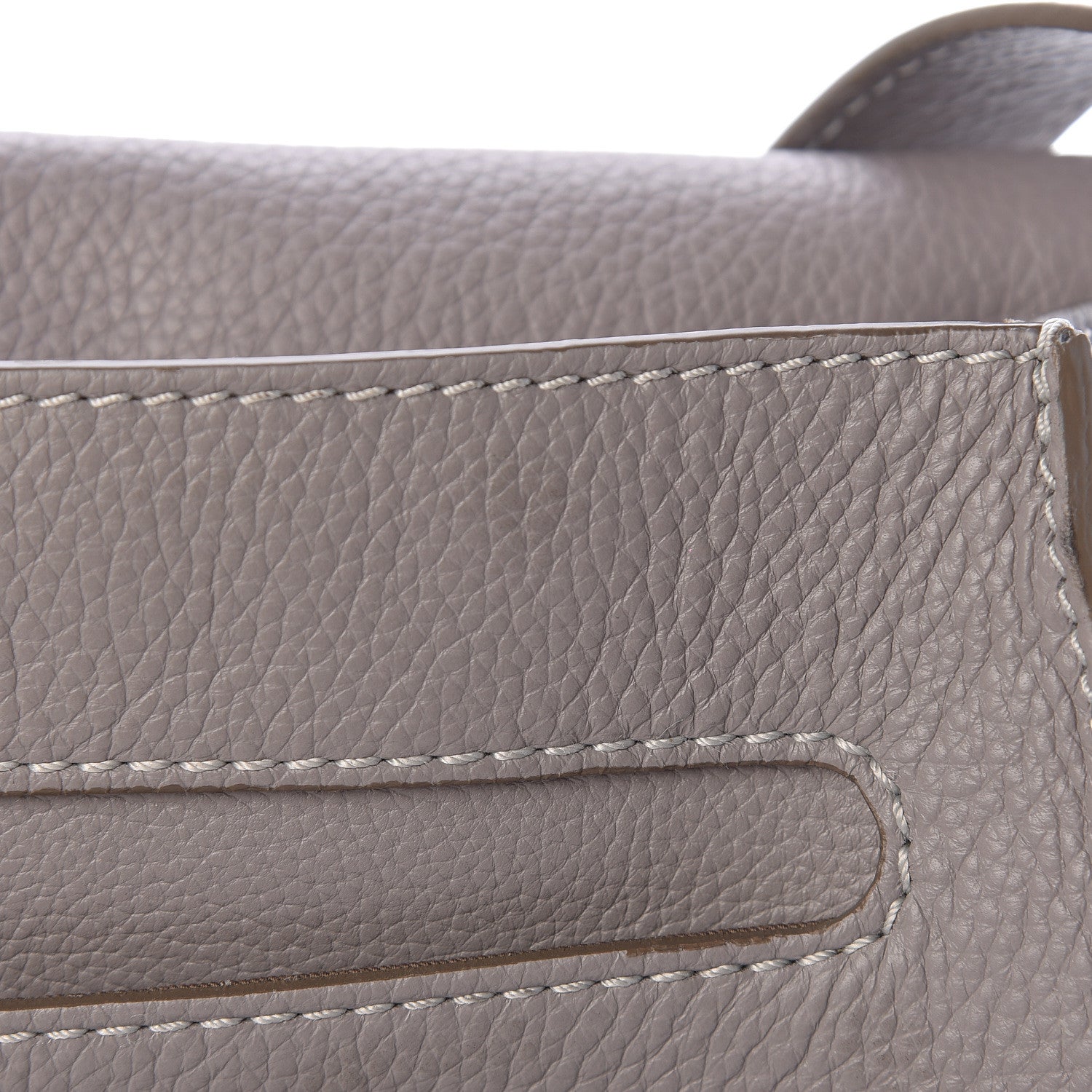 Chloe Calfskin Medium Marcie Round Crossbody Bag Cashmere Grey 11 of 13