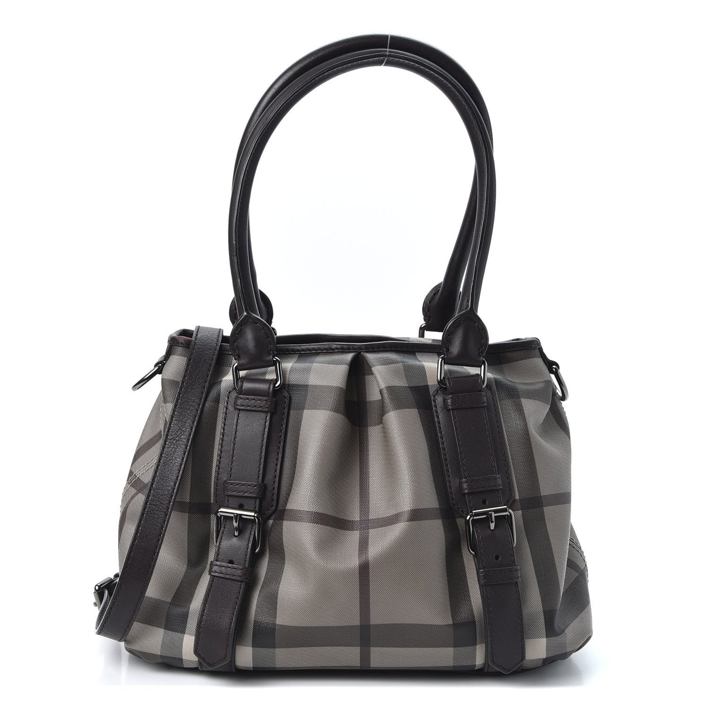 Smoked Check Small Northfield Tote Black