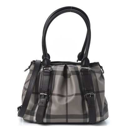 Burberry Smoked Check Small Northfield Tote Black 1 of 10