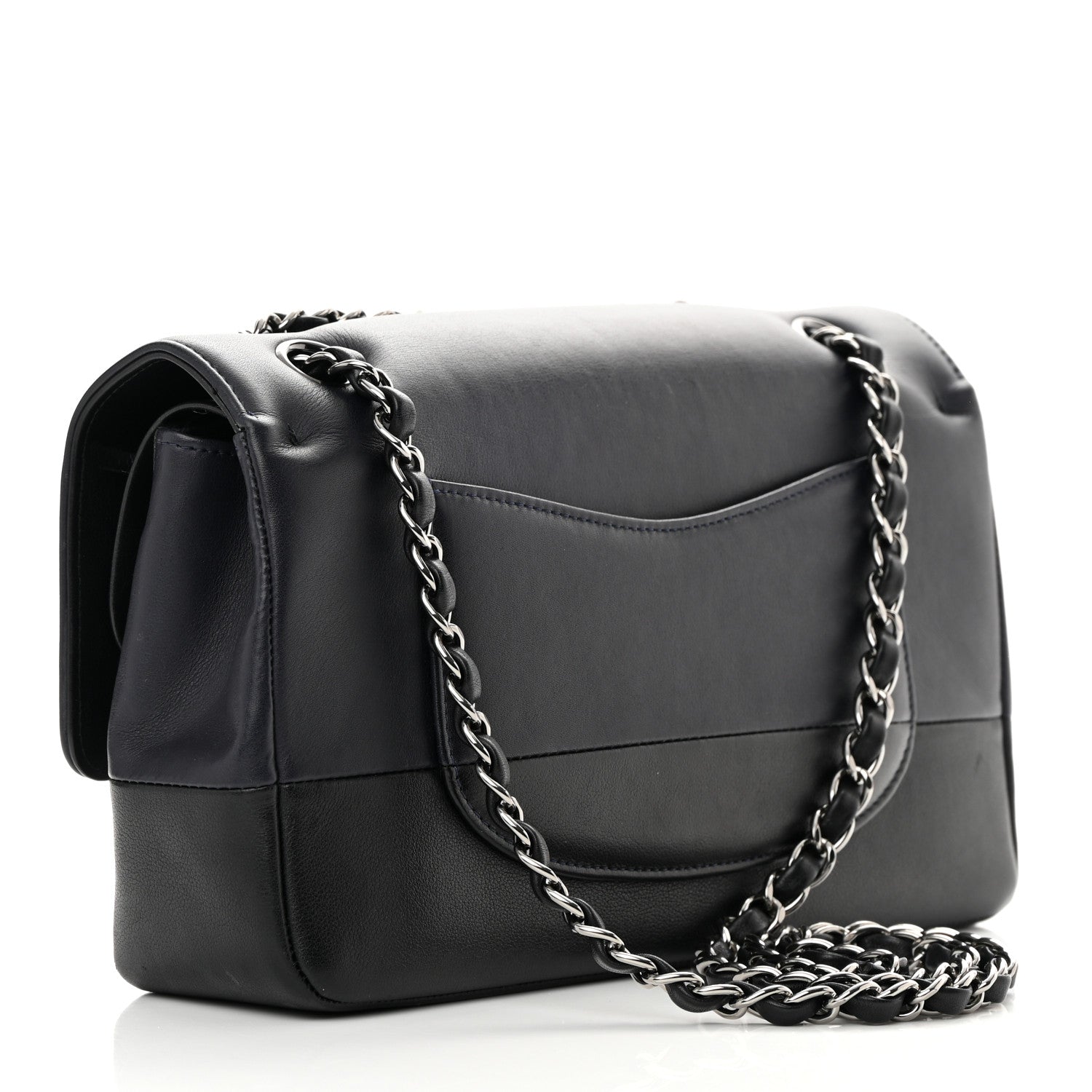 Chanel Calfskin Medium Classic Pure Double Flap Black 2 of 16