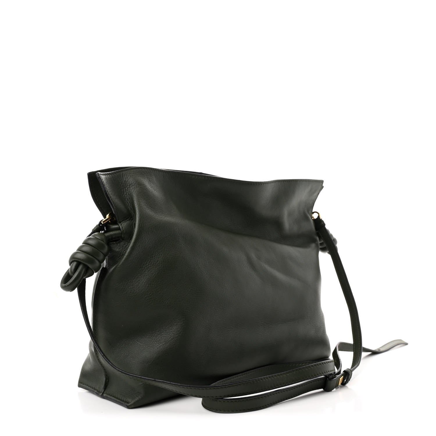 Loewe Nappa Medium Flamenco Knot Bag Vintage Khaki 3 of 13